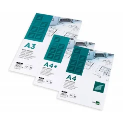 Papel Vegetal Liderpapel DIN A4+ de 90g/m2 12 hojas