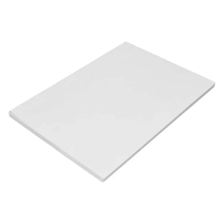 Papel verjurado liderpapel A4 120g/m2 blanco paquete de 100 hojas.