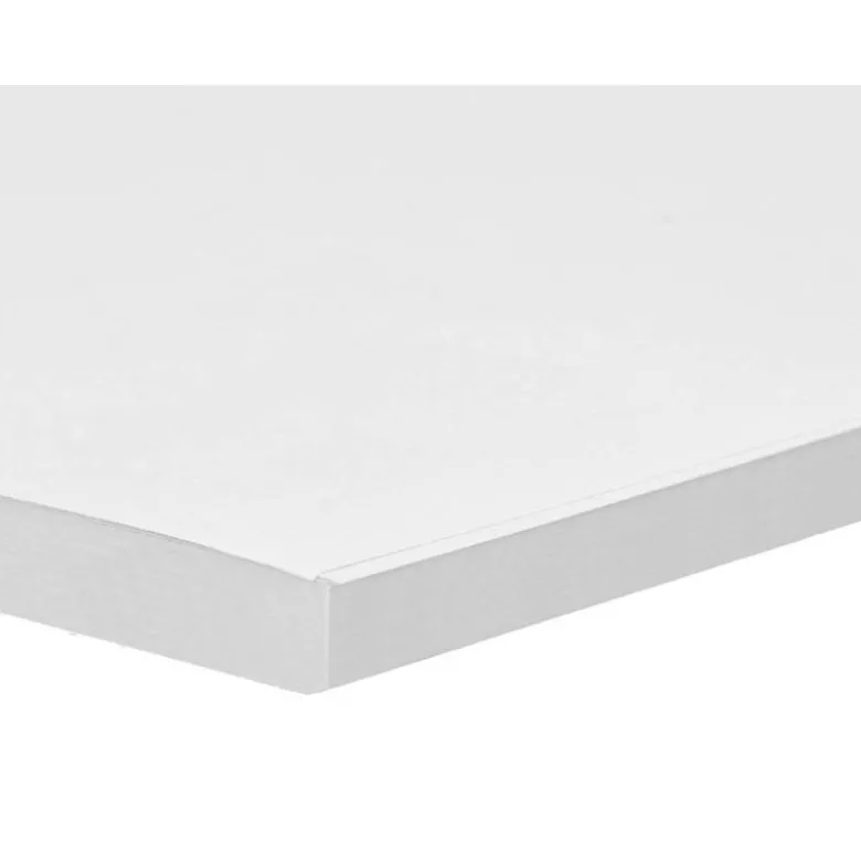 Papel verjurado liderpapel A4 120g/m2 blanco paquete de 100 hojas.