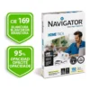 PAQUETE DE 150 HOJAS- PAPEL FOTOCOPIADORA NAVIGATOR DIN A4 80 GRAMOS