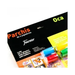 Parchis con oca tablero pequeño 42,5x33x4,45 cm