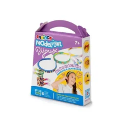 PASTA DE MODELAR CARIOCA MODELIGHT BIJOUX PENDIENTES Y TURBANTES