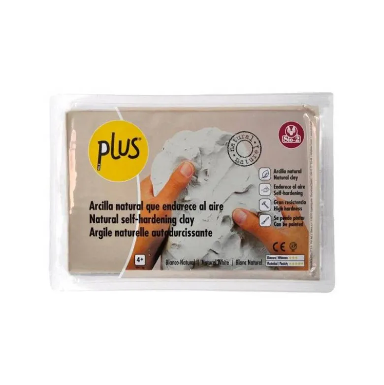 PASTA DE MODELAR SIO-2 PLUS COLOR BLANCO NATURAL PAQUETE DE 1 KG