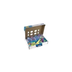 PASTA MILAN PARA MODELAR SOFT DOUGH MUCHAS LETRAS CON HERRAMIENTAS MALETIN CON 8 BOTES COLORES SURTIDOS 59 G