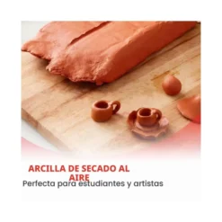 Pasta para modelar Das color marron 1kg