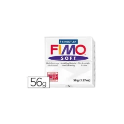 Pasta para modelar Staedtler Fimo Soft blanco