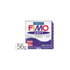 Pasta para modelar Staedtler Fimo Soft violeta oscuro 56 gr