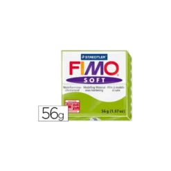 Pasta para modelar Staedtler Fimo soft Color verde manzana 56 gr