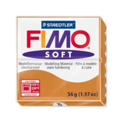Pasta para modelar Staedtler Fimo soft Color cogñac 56 gr