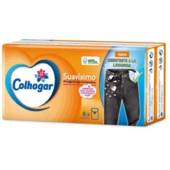 Pañuelos de papel colhogar compacto blanco 4 capas 1 envase 6 paquetes