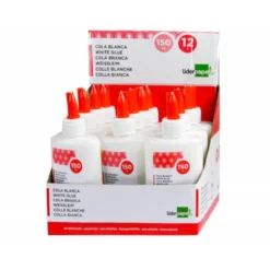 Pegamento cola blanca lavable liderpapel bote 150 ml.