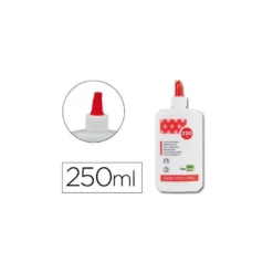 Pegamento cola blanca lavable marca Liderpapel 250 ml