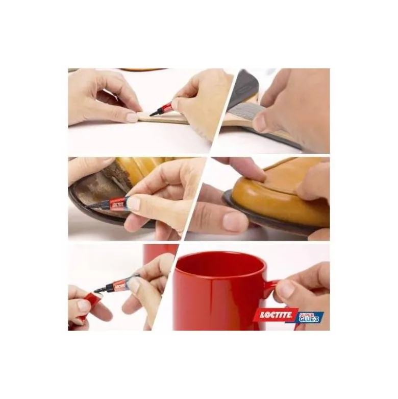 Pegamento Instantaneo loctite Super Glue 3 x1 gr