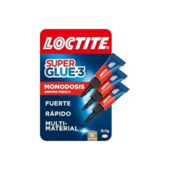 Pegamento Instantaneo loctite Super Glue 3 x1 gr