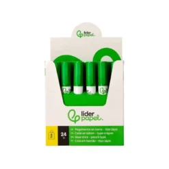 PEGAMENTO LIDERPAPEL EN BARRA 6 GR BOLIGRAFO CON CLIP