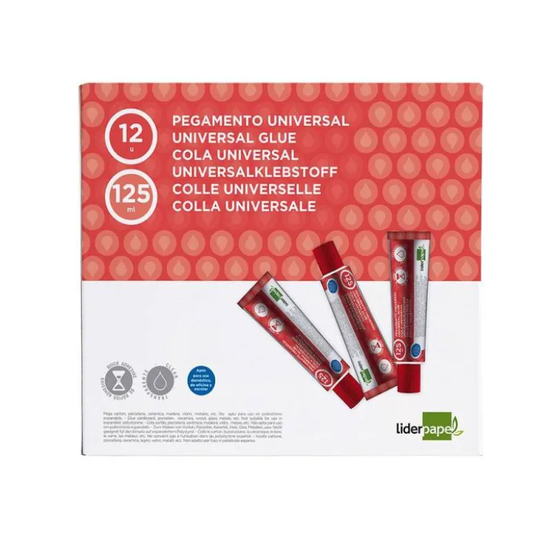 PEGAMENTO LIDERPAPEL UNIVERSAL TRANSPARENTE 125 ML