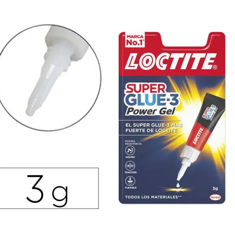 Pegamento Loctite Power gel 3 gr adhesivo instantaneo