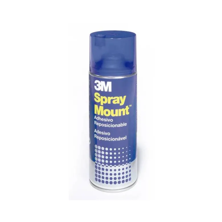 Pegamento 3M en spray adhesivo reposicionable. Bote 400 ml