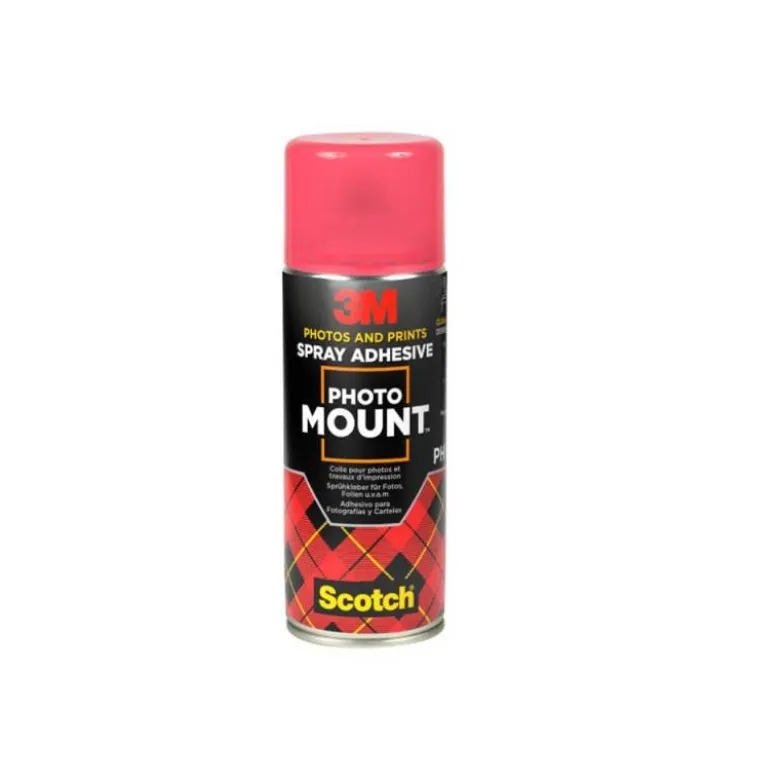 Pegamento 3M en spray photo mount adhesivo permanente. Bote 400 ml