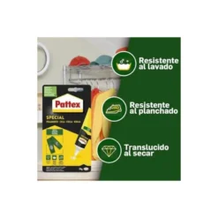 PEGAMENTO PATTEX ESPECIAL TEXTIL BOTE DE 20 GR