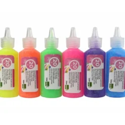 Pegamento purpurina Liderpapel fantasia colores metalicos pasteles. SOLO SE MANDA UN envase 20gr. NO SE PUEDE ELEGIR COLOR