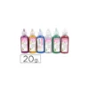 Pegamento purpurina Liderpapel fantasia colores metalicos surtidos envase 20gr