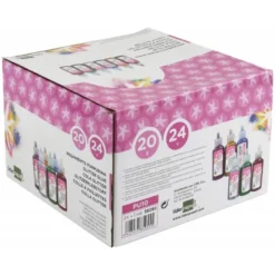 Pegamento purpurina Liderpapel fantasia colores metalicos surtidos envase 20gr