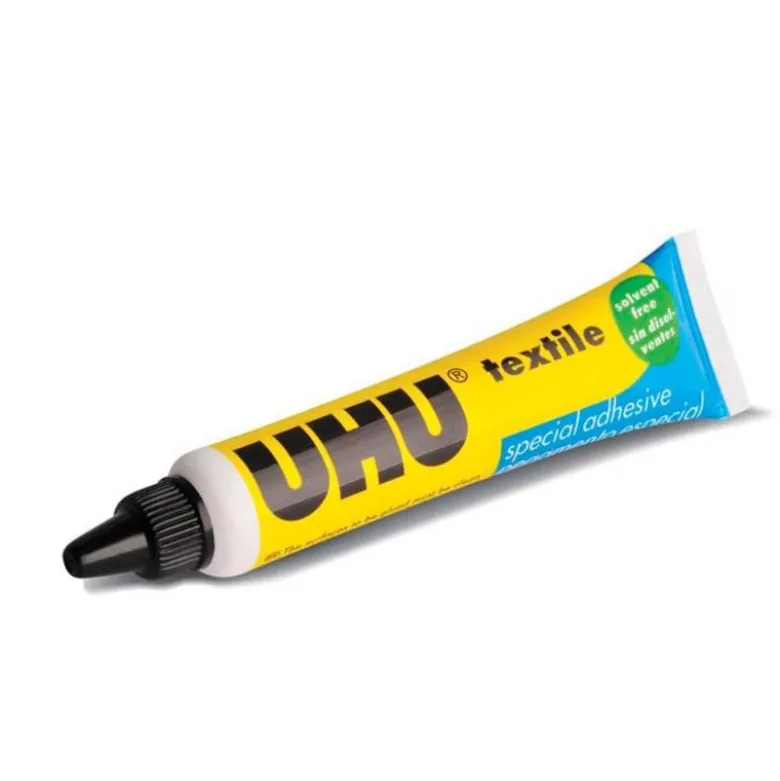 PEGAMENTO UHU ESPECIAL TEXTIL TUBO 20 GR EN BLISTER