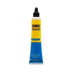 PEGAMENTO UHU ESPECIAL TEXTIL TUBO 20 GR EN BLISTER