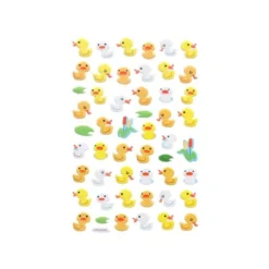 PEGATINAS IMAGINOVO CUTE ANIMALES PATOS CON RELIEVE 190X105 MM EN BLISTER