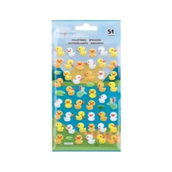 PEGATINAS IMAGINOVO CUTE ANIMALES PATOS CON RELIEVE 190X105 MM EN BLISTER