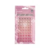 PEGATINAS IMAGINOVO GEMAS BLANCAS Y ROSAS BRILLANTES CON RELIEVE PARA TODAS SUPERFICIES 190X105 MM EN