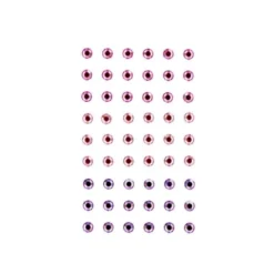 PEGATINAS IMAGINOVO GEMAS ROSAS Y MORADAS BRILLANTES CON RELIEVE PARA TODAS SUPERFICIES 190X105 MM EN