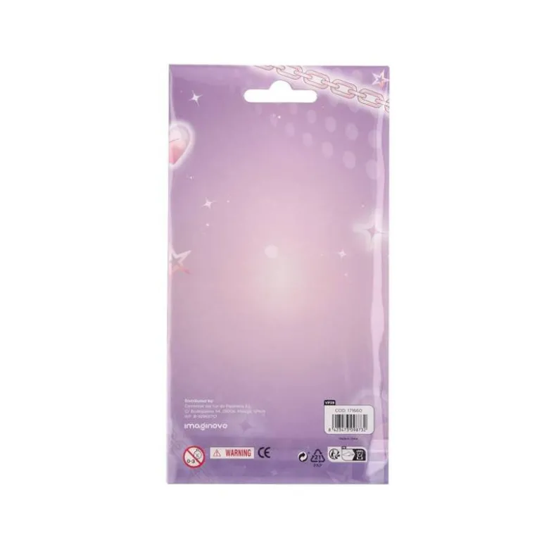 PEGATINAS IMAGINOVO GEMAS ROSAS Y MORADAS BRILLANTES CON RELIEVE PARA TODAS SUPERFICIES 190X105 MM EN