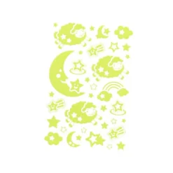PEGATINAS IMAGINOVO LUMINOSAS LUNA LUMINOSAS 250X145 MM EN BLISTER