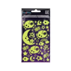 PEGATINAS IMAGINOVO LUMINOSAS LUNA LUMINOSAS 250X145 MM EN BLISTER