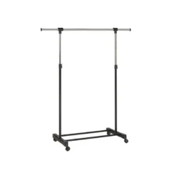 Perchero metalico de Unilux Extensible negro