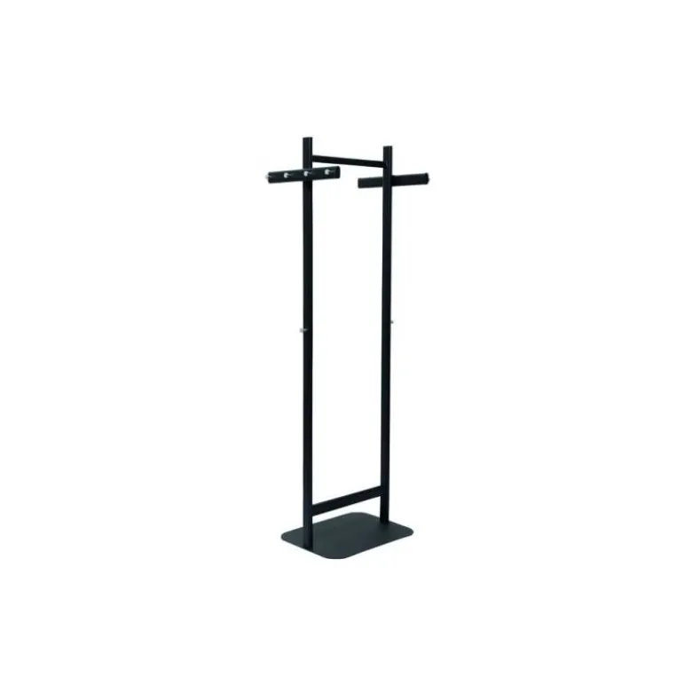 PERCHERO METALICO MAUL SALSA 8 COLGADORES COLOR NEGRO 520X1730X400 MM