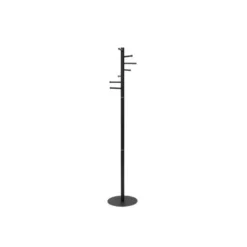 PERCHERO ROCADA MAULCAURUS 7 COLGADORES COLOR NEGRO 350X350X1770 MM