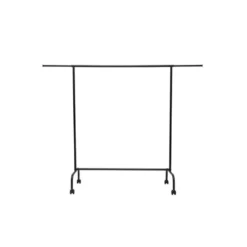PERCHERO ROCADA MAULLIMBO CABALLETE EXTENSIBLE CON RUEDAS COLOR NEGRO 1270X505X1570 MM