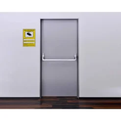 PICTOGRAMA ARCHIVO 2000 CAMARAS DE VIGILANCIA EN GRABACION LAS 24 HORAS PVC COLOR AMARILLO LUMINISCENTE 210X297