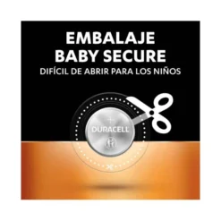 Pila alcalina boton Duracell CR2025 Blister 2 unidades