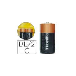 Pila alcalina Duracell C