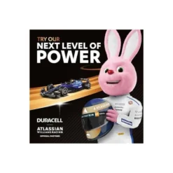 Pila Duracell alcalina plus AA pack con 4 unidades