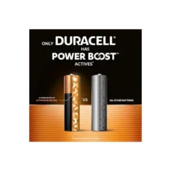 Pila Duracell alcalina plus AA pack con 4 unidades
