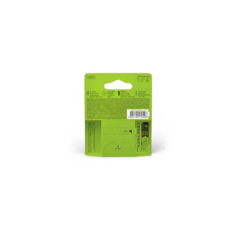 PILA GP RECARGABLE AAA 650 MAH BLISTER DE 4 UNIDADES