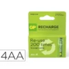 PILA GP RECARGABLE AA 2100 MAH BLISTER DE 4 UNIDADES