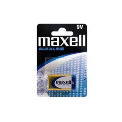 Pila Maxell Alcalina 9V LR09 Blister de 1 unidad