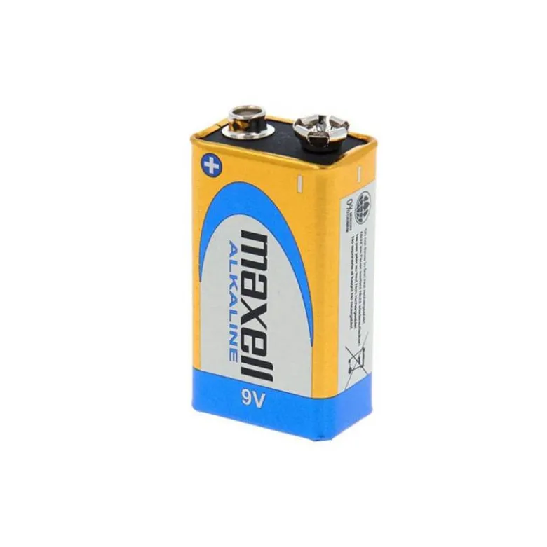 Pila Maxell Alcalina 9V LR09 Blister de 1 unidad