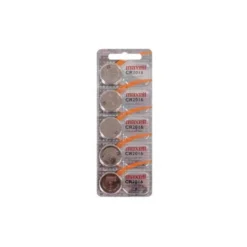 PILA MAXELL TIPO BOTON LITIO CR-2016 BLISTER DE 5 UNIDADES
